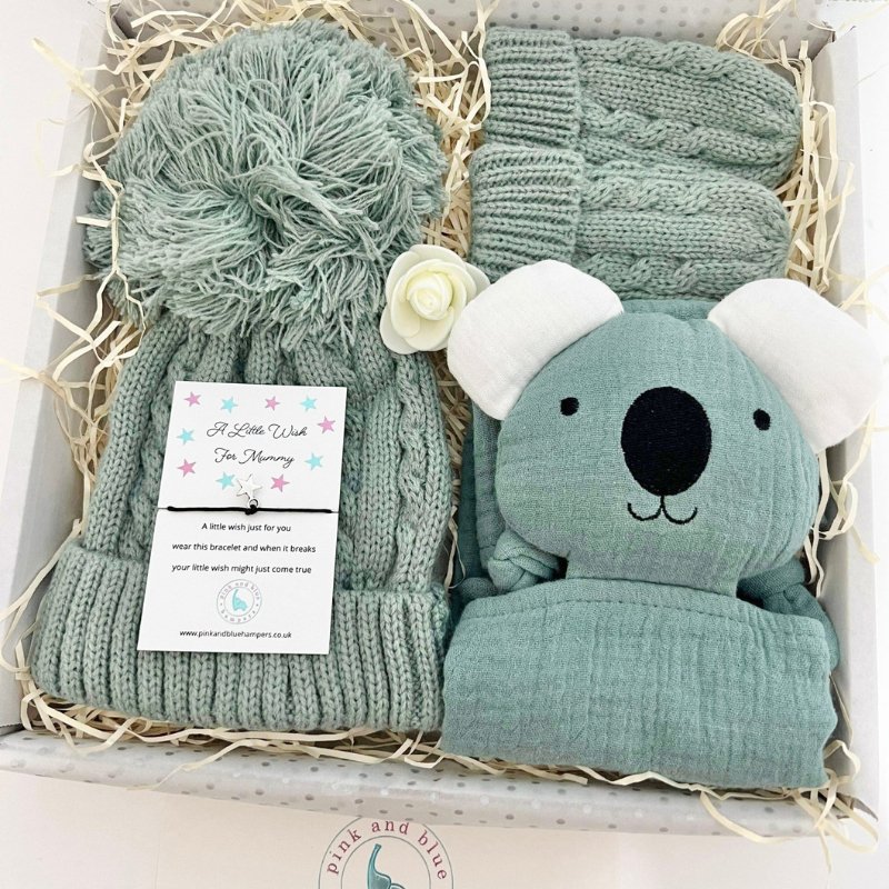 Thoughtful And Adorable Baby Ts Pink And Blue Hampers