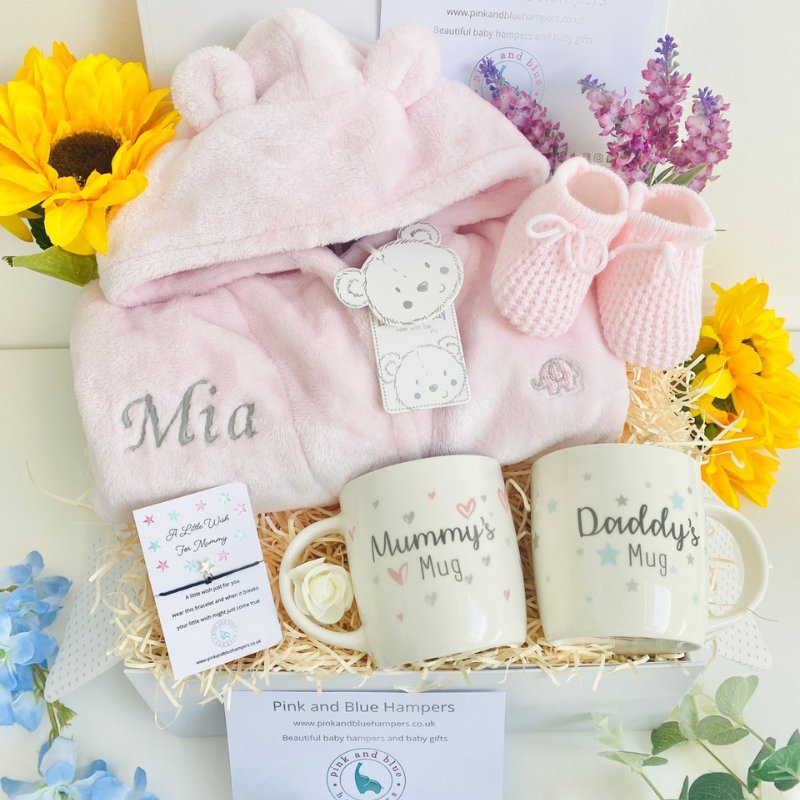 Mum To Be Hampers - Pink and Blue Hampers