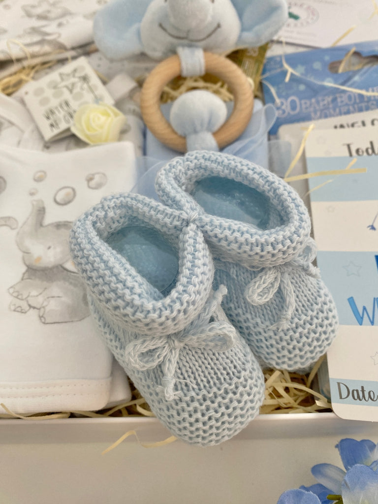 Baby Boy Gift Box - Little Bubbly Boy - Pink and Blue Hampers