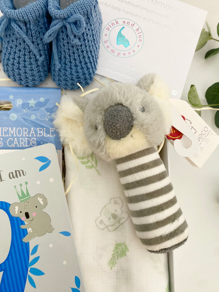 Baby Boy Hamper - Climbing Koala - Pink and Blue Hampers