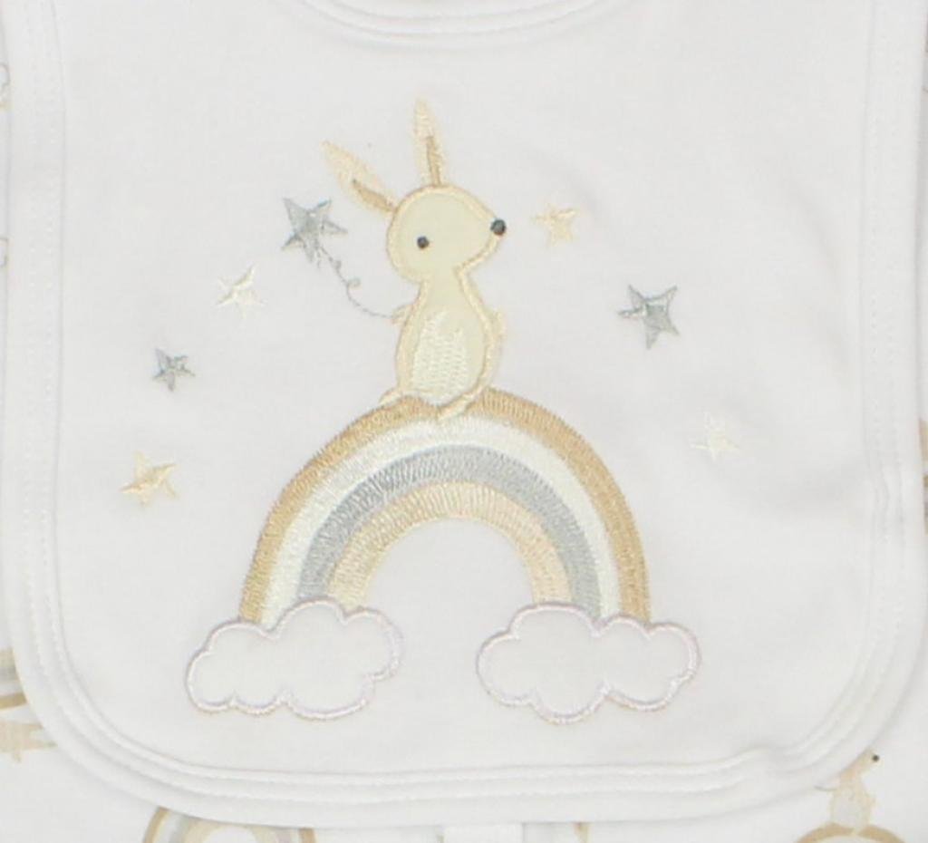 Baby Clothing Set - Rainbow & Bunny - Pink and Blue Hampers