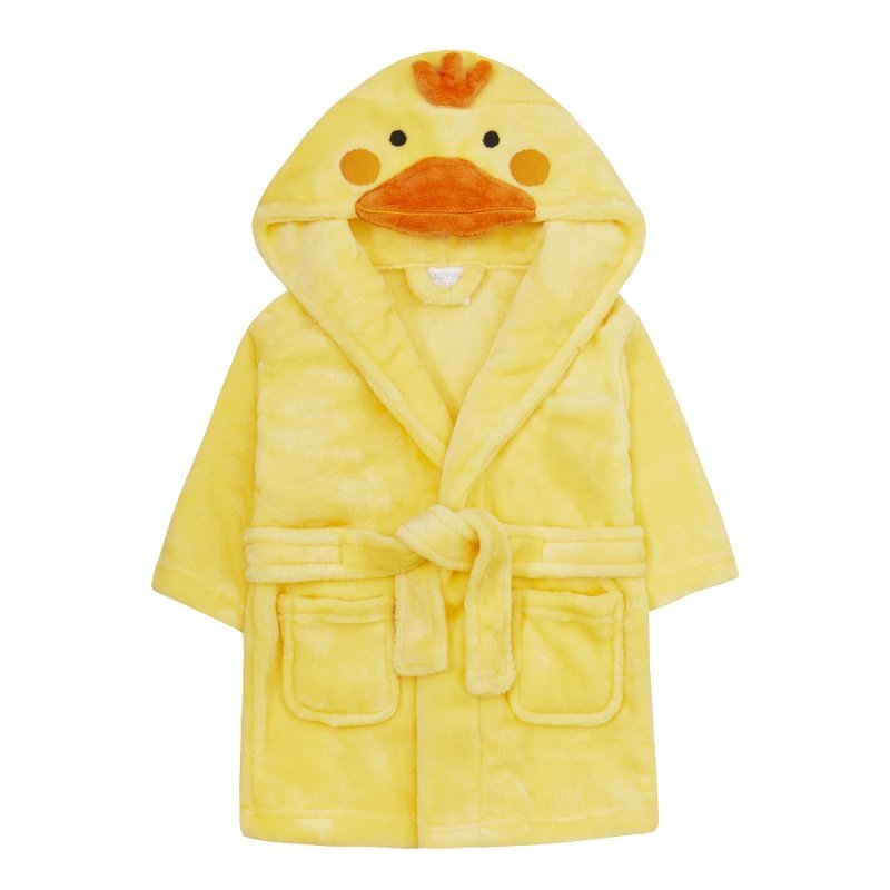 Baby Novelty Duck Dressing Gown (0 - 6 Months) - Pink and Blue Hampers