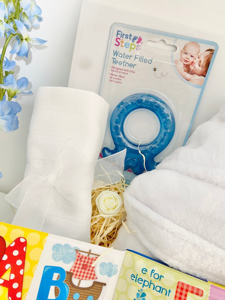 Baby Shower Gift Hamper - Baby Bath Time Fun - Pink and Blue Hampers