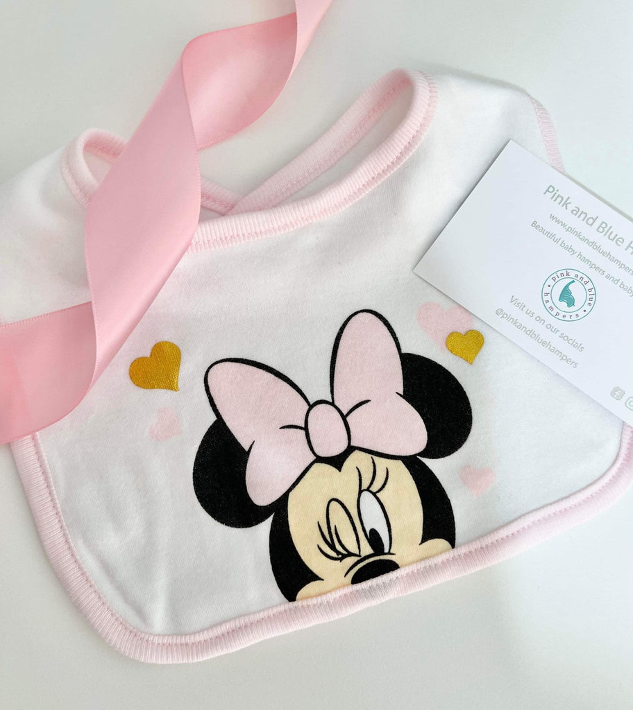 Gorgeous Minnie Mouse Baby Girl Hamper - Pink and Blue Hampers