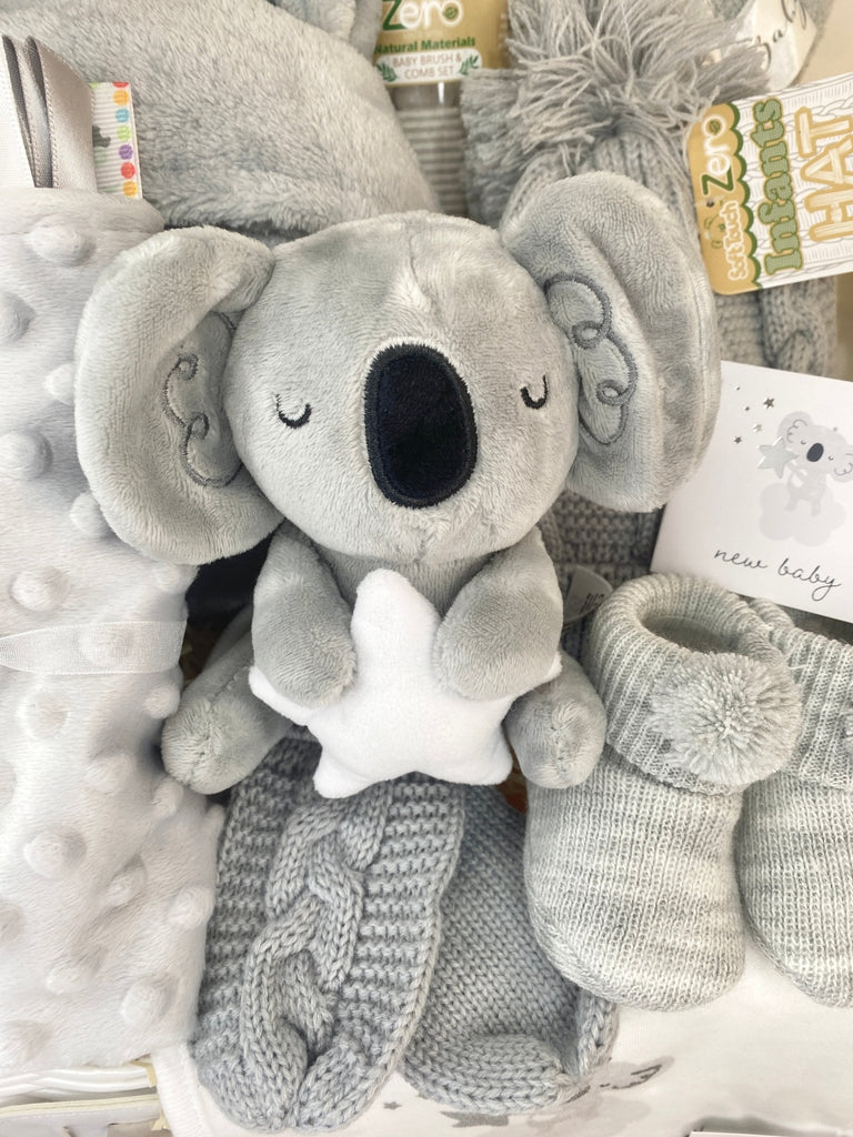 Large Maternity Gift Hamper - Koala Wishes - Pink and Blue Hampers