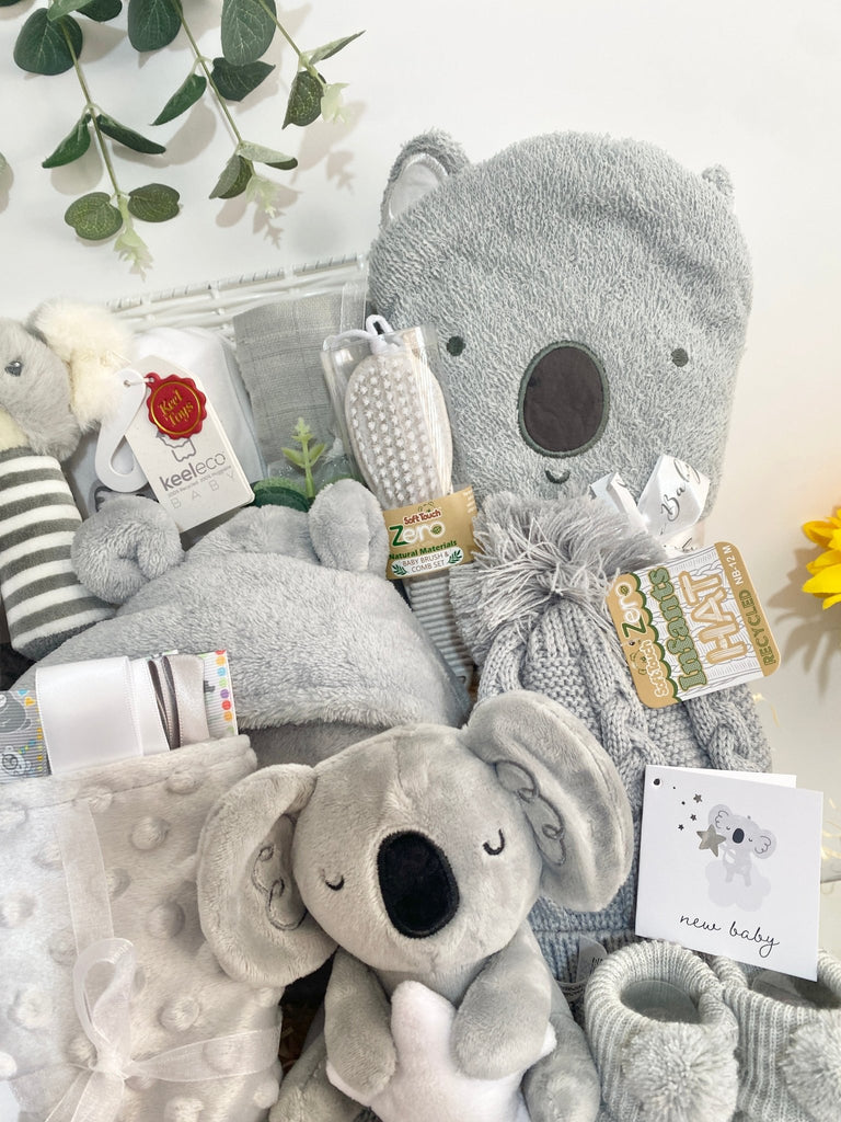 Large New Mum Gift Hamper - Koala Wishing Upon A Star - Pink and Blue Hampers