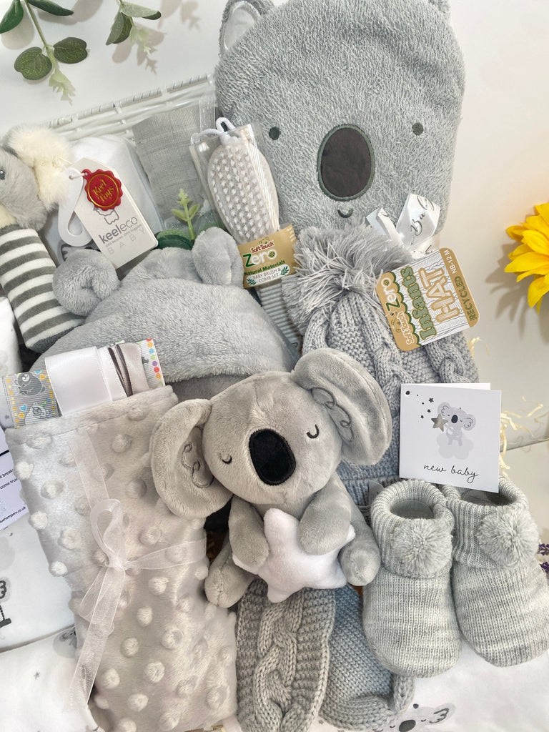 Large New Mum Gift Hamper - Koala Wishing Upon A Star - Pink and Blue Hampers