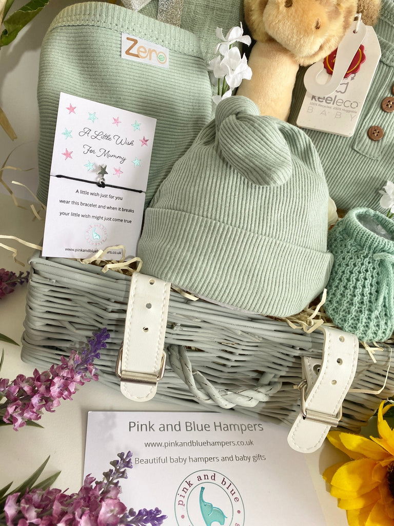 Maternity Baby Gift - Sweet Giraffe - Pink and Blue Hampers