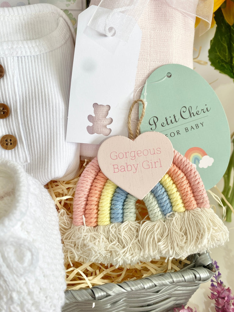 Mum To Be Baby Hamper - Precious Moments - Pink and Blue Hampers