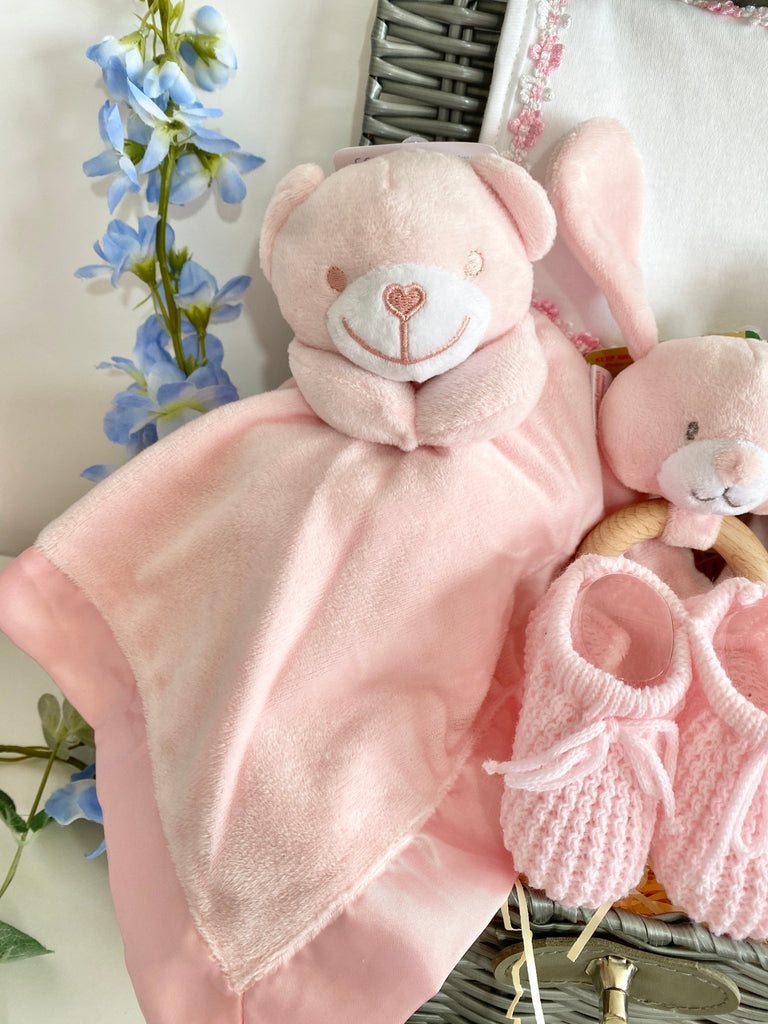 Mummy To Be Baby Hamper - Bunny & Bear - Pink and Blue Hampers