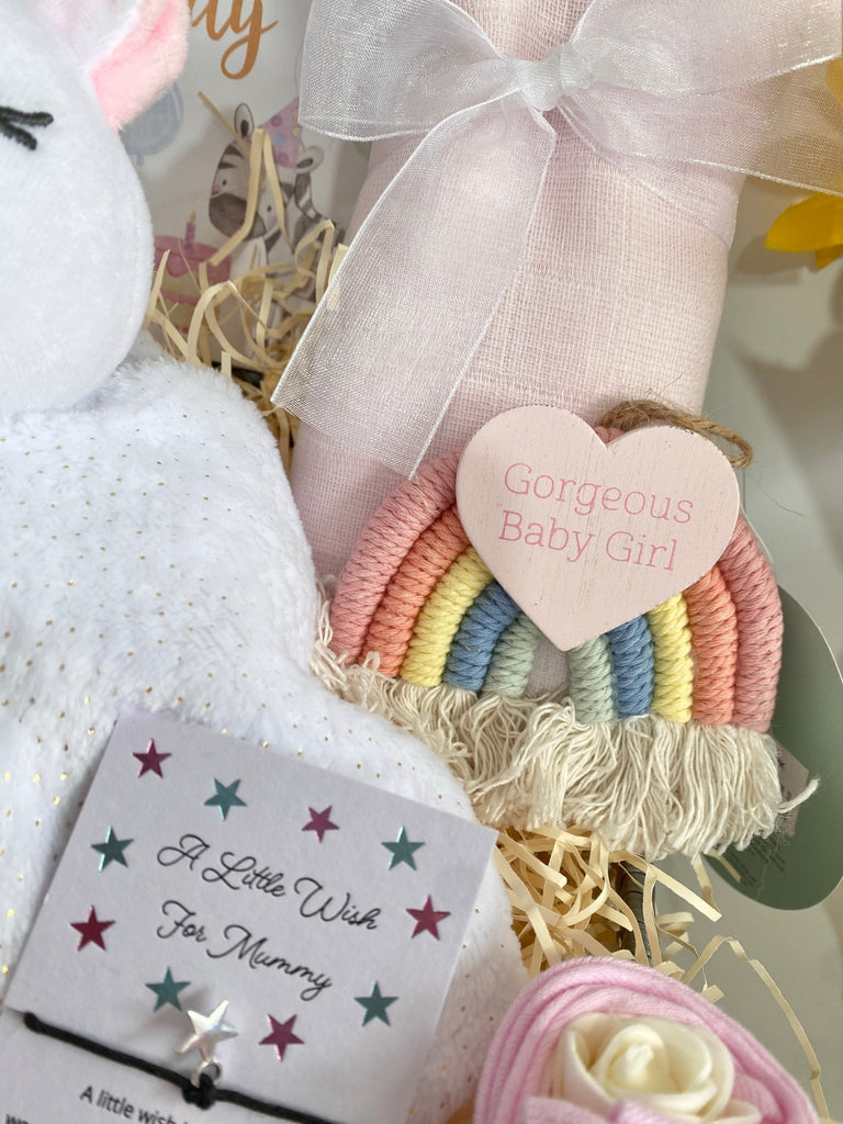 Mummy To Be Hamper - Rainbow Unicorn - Pink and Blue Hampers