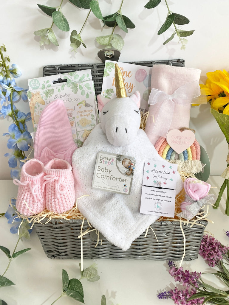 Mummy To Be Hamper - Rainbow Unicorn - Pink and Blue Hampers