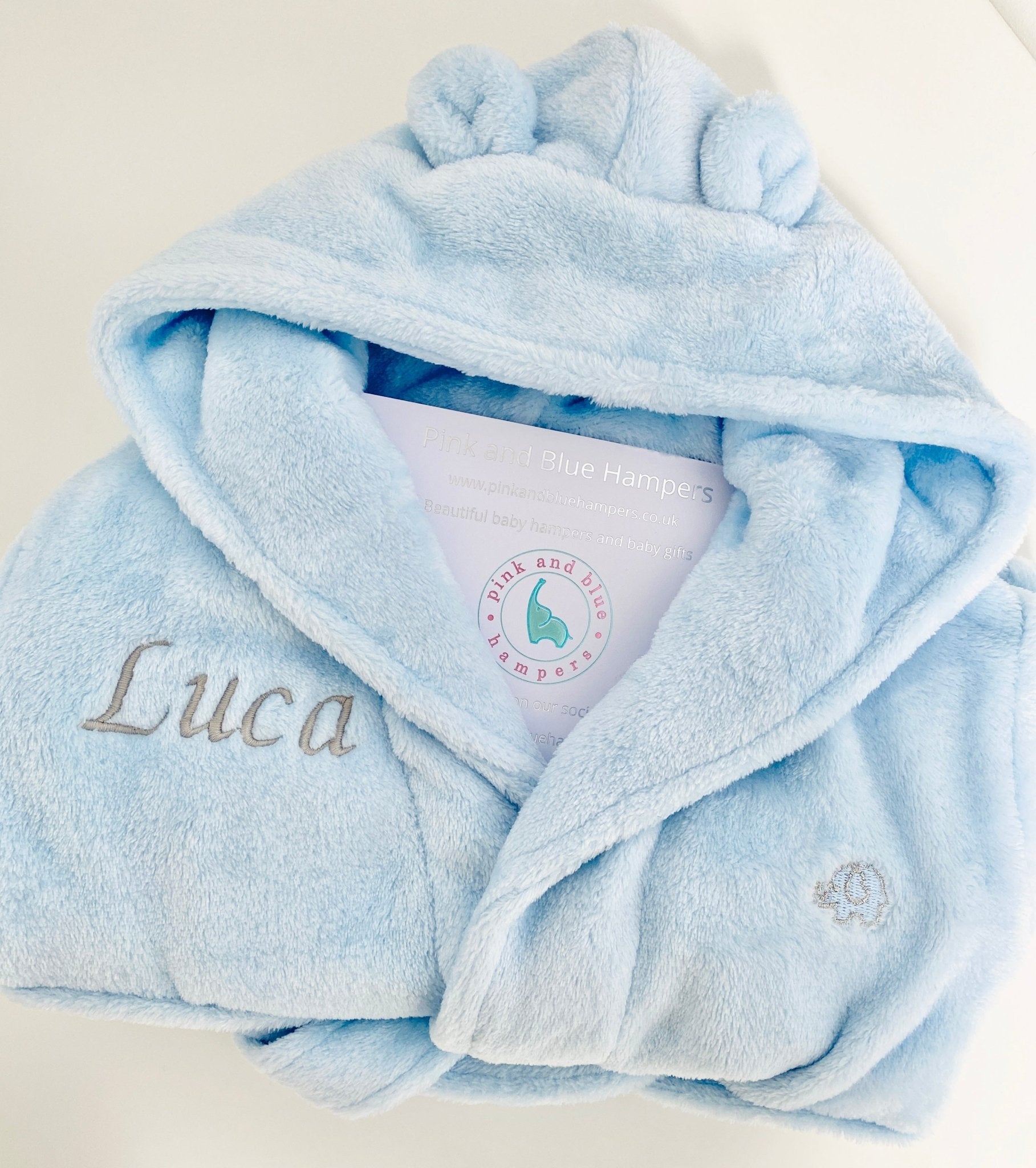 Personalised baby dressing gown ireland hotsell