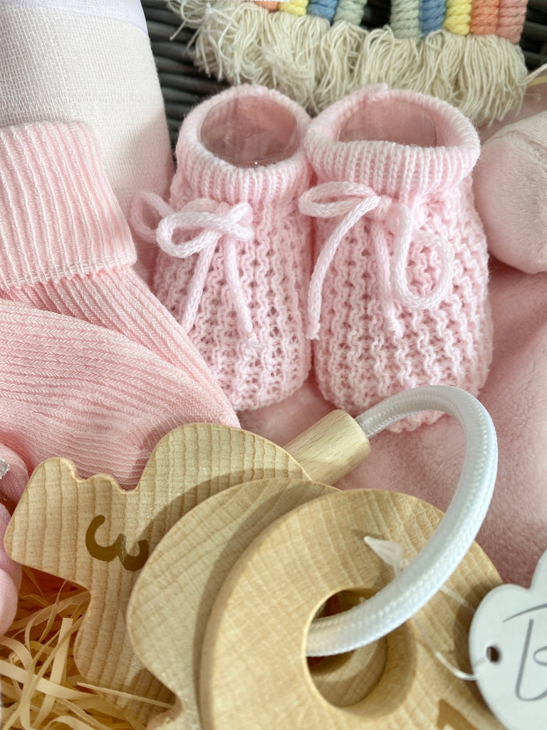 Personalised New Mum Baby Girl Gift Hamper - Gorgeous Baby Girl - Pink and Blue Hampers