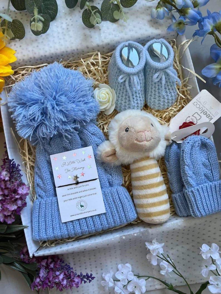 Super Cute Baby Boy Gift Set, Sweet Baby Gift - Pink and Blue Hampers