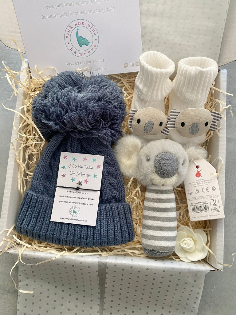 Super Cute Baby Boy Koala Gift Set - Pink and Blue Hampers