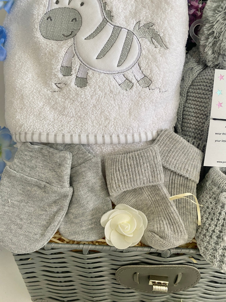 Unisex Baby Hamper - Stylish Zebra - Pink and Blue Hampers