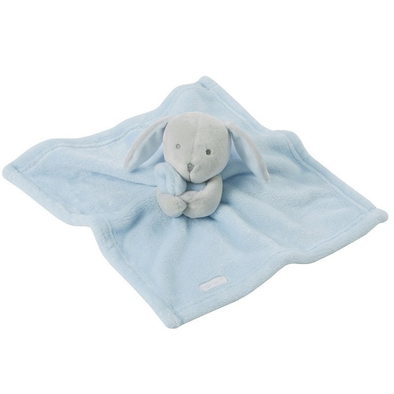 Beautiful Baby Boys Blue Bunny Comforter - Pink and Blue Hampers