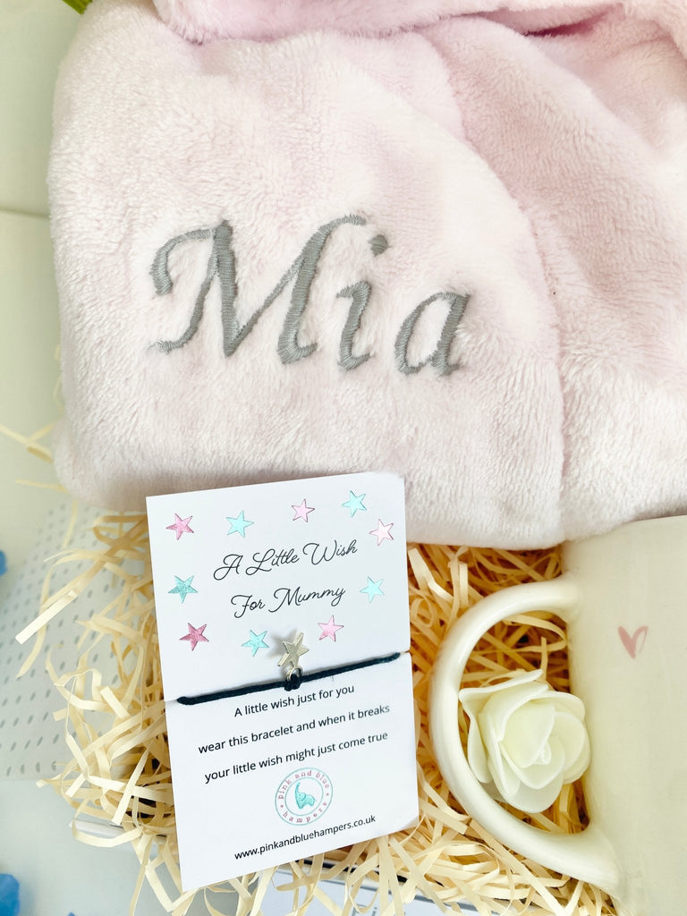 Beautiful Baby Girl Gift Hamper, New Mummy & Daddy Gift - Pink and Blue Hampers